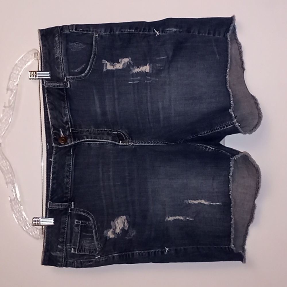 Lane Bryant Distressed Jean Shorts Size 20